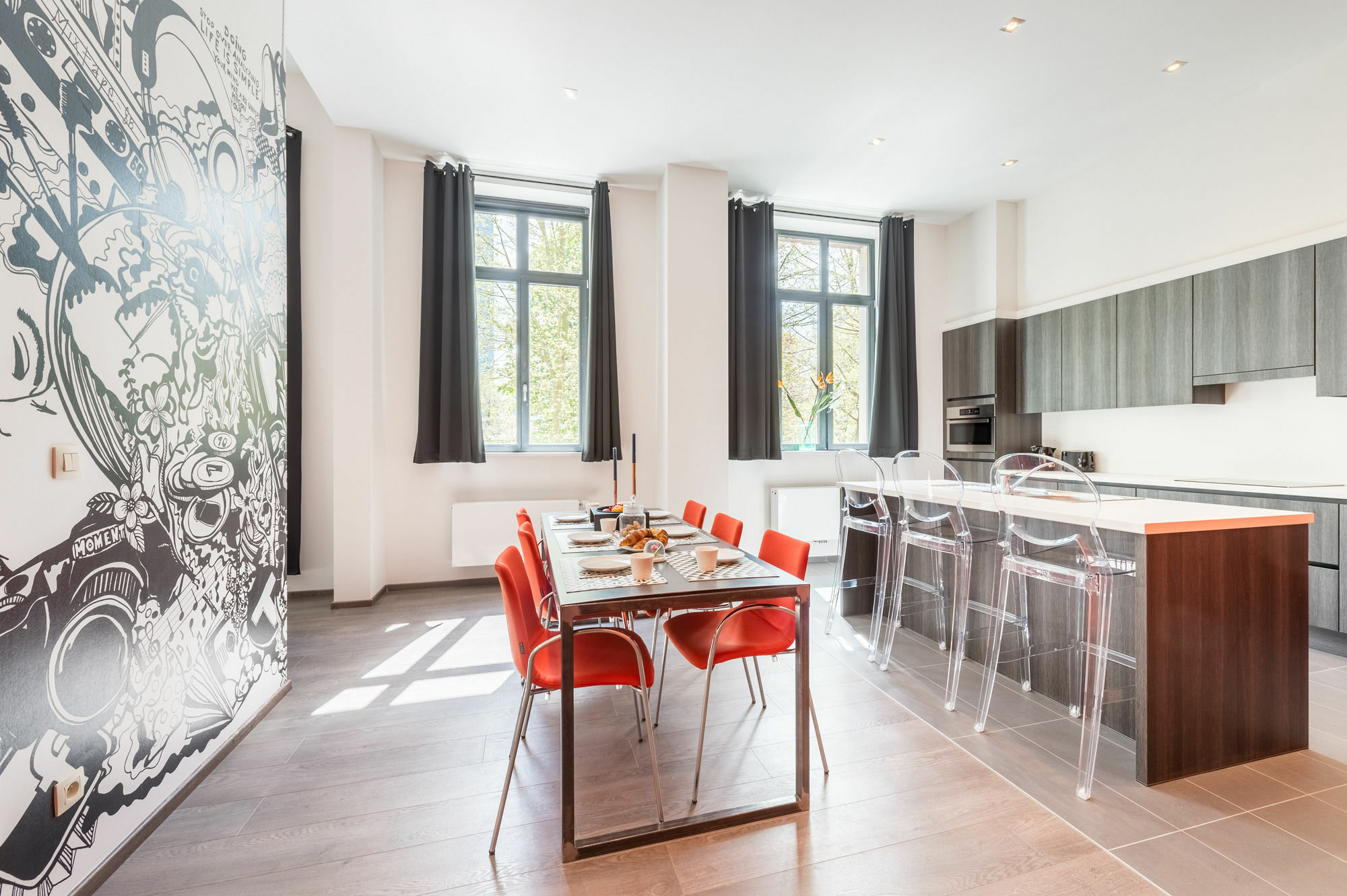 Ferienwohnung Smartflats - Berlaymont Brüssel Exterior foto